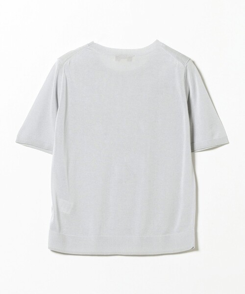 B:MING by BEAMS（ビーミングバイビームス）の「B:MING by BEAMS / ウォッシャブル ニット Tシャツ（Tシャツ/カットソー・レディース・ネイビー/アイボリー/グレー系その他・FREE）」の20枚目の写真