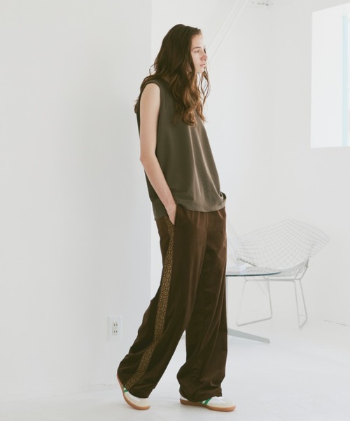 soerte（ソエルテ）の「Tricot pique sleeveless tops /トリコットピケスリーブレストップス（Tシャツ/カットソー・メンズ・カーキ/アイボリー/ネイビー・1/2/3）」の15枚目の写真