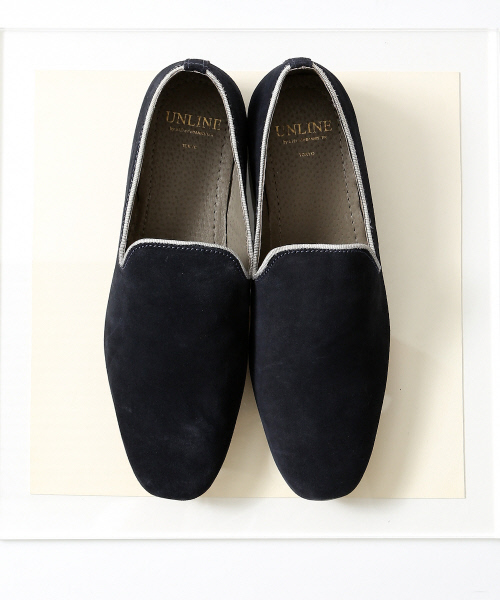 alfredoBANNISTER（アルフレッドバニスター）の「【UNLINE】スリッポン（スリッポン・メンズ・ネイビー/レッド/グレー/ブラック・41/43/40/42）」の4枚目の写真