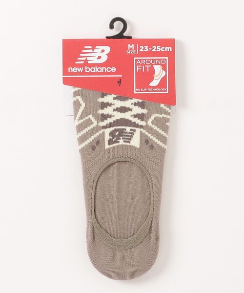 NEW BALANCE（ニューバランス）の「スニーカー柄カバーソックス（ソックス/靴下・メンズ・グレー/ブラック/チャコールグレー/ホワイト・LARGE/MEDIUM/X-LARGE）」の4枚目の写真