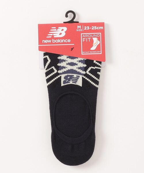 NEW BALANCE（ニューバランス）の「スニーカー柄カバーソックス（ソックス/靴下・メンズ・グレー/ブラック/チャコールグレー/ホワイト・LARGE/MEDIUM/X-LARGE）」の3枚目の写真