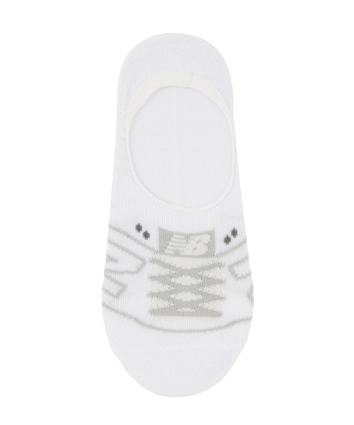NEW BALANCE（ニューバランス）の「スニーカー柄カバーソックス（ソックス/靴下・メンズ・グレー/ブラック/チャコールグレー/ホワイト・LARGE/MEDIUM/X-LARGE）」の16枚目の写真