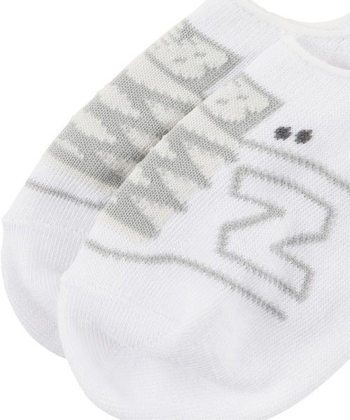 NEW BALANCE（ニューバランス）の「スニーカー柄カバーソックス（ソックス/靴下・メンズ・グレー/ブラック/チャコールグレー/ホワイト・LARGE/MEDIUM/X-LARGE）」の14枚目の写真