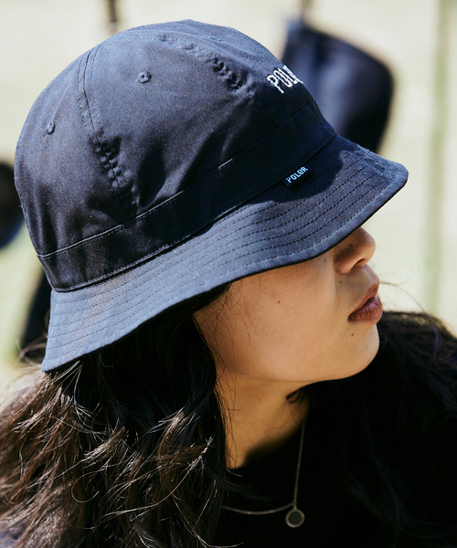 POLeR（ポーラー）の「【POLeR / ポーラー】別注 ベルハット（ハット・メンズ・ブラック/オレンジ・FREE）」の2枚目の写真