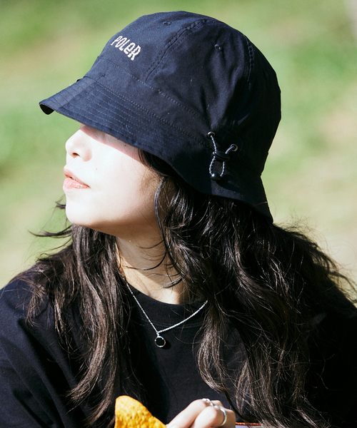 POLeR（ポーラー）の「【POLeR / ポーラー】別注 ベルハット（ハット・メンズ・ブラック/オレンジ・FREE）」の3枚目の写真