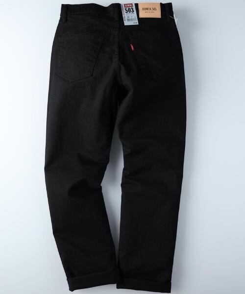 EDWIN(エドウィン)の「EDWIN(エドウィン)【メンズ】「503」レギュラーストレート(その他パンツ・メンズ・ブラック・28inch/32inch/34inch/29inch/30inch/33inch/36inch/31inch)」の15枚目の写真