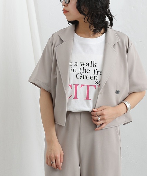 COLONY 2139(コロニートゥーワンスリーナイン)の「20/USA天竺プリントルーズTシャツ(Tシャツ/カットソー・レディース・ネイビー/ホワイト/ホワイト系その他/ホワイト系その他3/ネイビー系/ホワイト系その他2・FREE)」の22枚目の写真