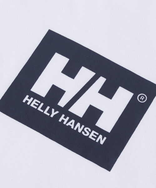 HELLY HANSEN（ヘリーハンセン）の「《WEB限定》【HELLY HANSEN / ヘリーハンセン】ロゴTシャツ 半袖プリントTシャツ（Tシャツ/カットソー・メンズ・ネイビー/ホワイト系その他/ホワイト系その他2・L/M）」の5枚目の写真