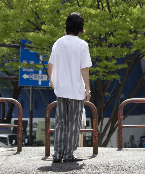 HELLY HANSEN（ヘリーハンセン）の「《WEB限定》【HELLY HANSEN / ヘリーハンセン】ロゴTシャツ 半袖プリントTシャツ（Tシャツ/カットソー・メンズ・ネイビー/ホワイト系その他/ホワイト系その他2・L/M）」の7枚目の写真