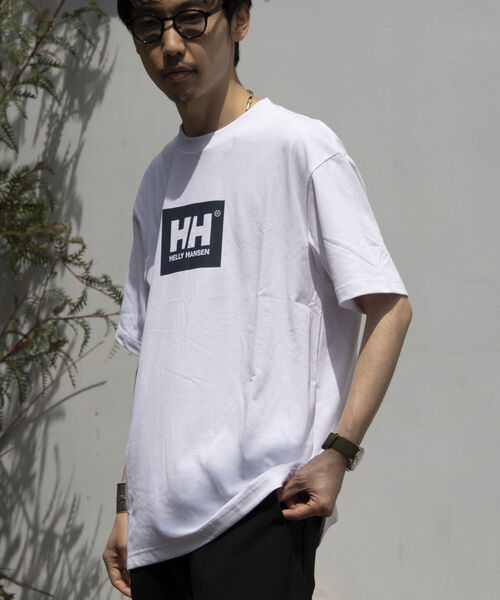 HELLY HANSEN（ヘリーハンセン）の「《WEB限定》【HELLY HANSEN / ヘリーハンセン】ロゴTシャツ 半袖プリントTシャツ（Tシャツ/カットソー・メンズ・ネイビー/ホワイト系その他/ホワイト系その他2・L/M）」の17枚目の写真