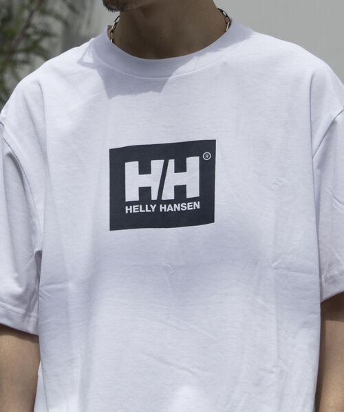 HELLY HANSEN（ヘリーハンセン）の「《WEB限定》【HELLY HANSEN / ヘリーハンセン】ロゴTシャツ 半袖プリントTシャツ（Tシャツ/カットソー・メンズ・ネイビー/ホワイト系その他/ホワイト系その他2・L/M）」の21枚目の写真