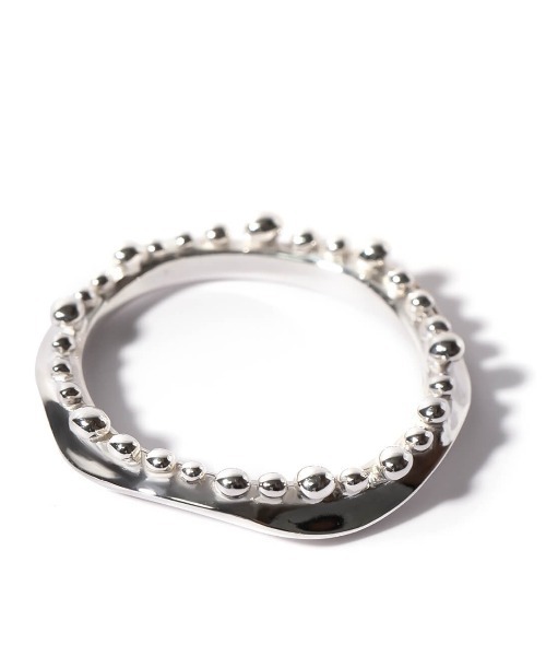 Ops.（オプス）の「アクセサリー リング レディース シルバー925 シンプル 【mielikki-pudota-ring ミエリッキ・プドタ】（リング・レディース・シルバー/イエローゴールド・11号/13号/15号）」の2枚目の写真