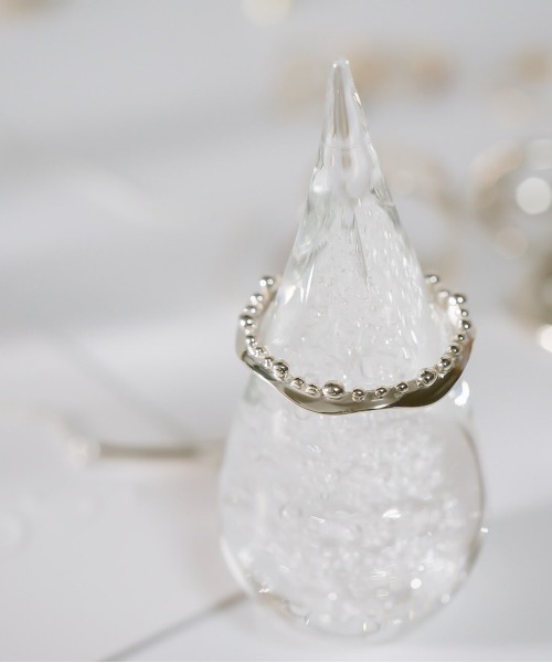 Ops.（オプス）の「アクセサリー リング レディース シルバー925 シンプル 【mielikki-pudota-ring ミエリッキ・プドタ】（リング・レディース・シルバー/イエローゴールド・11号/13号/15号）」の6枚目の写真