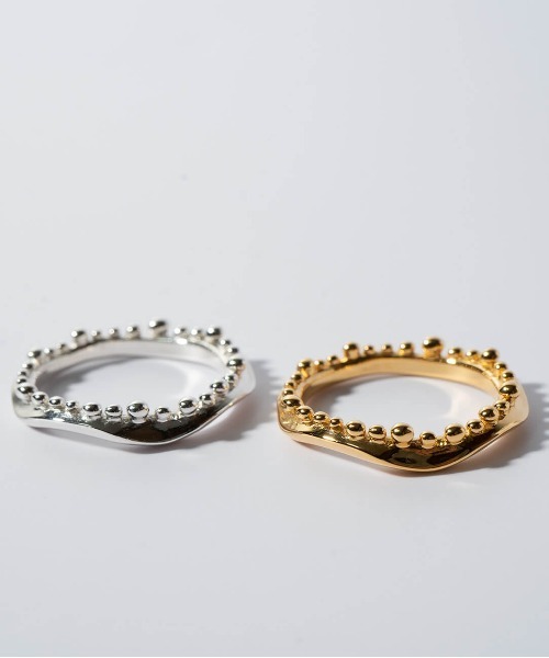 Ops.（オプス）の「アクセサリー リング レディース シルバー925 シンプル 【mielikki-pudota-ring ミエリッキ・プドタ】（リング・レディース・シルバー/イエローゴールド・11号/13号/15号）」の12枚目の写真