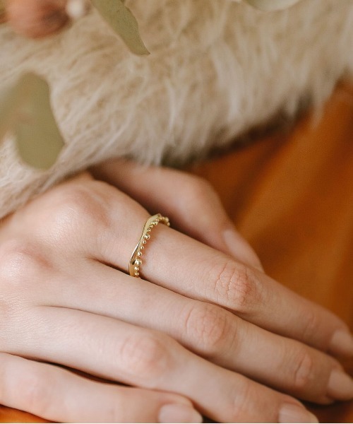 Ops.（オプス）の「アクセサリー リング レディース シルバー925 シンプル 【mielikki-pudota-ring ミエリッキ・プドタ】（リング・レディース・シルバー/イエローゴールド・11号/13号/15号）」の18枚目の写真