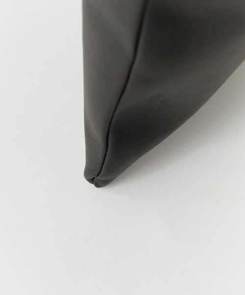 MR.OLIVE（ミスターオリーブ）の「MR.OLIVE/ミスターオリーブ WATERPROOF WASHABLE LEATHER FLAT TOTE BAG(MEDIUM) トートバッグ（トートバッグ・メンズ・ブラック/ブラウン・FREE）」の10枚目の写真