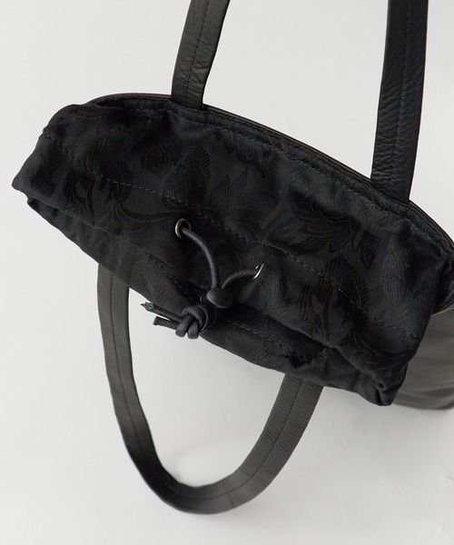 MR.OLIVE（ミスターオリーブ）の「MR.OLIVE/ミスターオリーブ WATERPROOF WASHABLE LEATHER FLAT TOTE BAG(MEDIUM) トートバッグ（トートバッグ・メンズ・ブラック/ブラウン・FREE）」の11枚目の写真