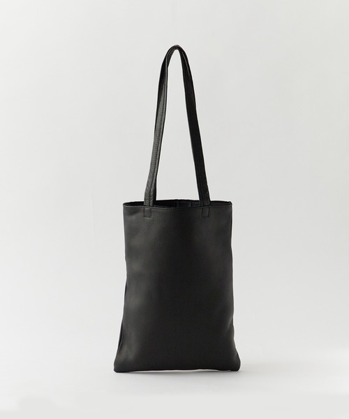 MR.OLIVE/ミスターオリーブ WATERPROOF WASHABLE LEATHER FLAT TOTE