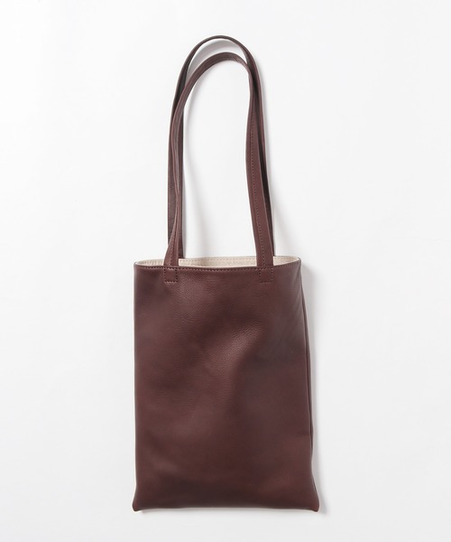 MR.OLIVE（ミスターオリーブ）の「MR.OLIVE/ミスターオリーブ WATERPROOF WASHABLE LEATHER FLAT TOTE BAG(MEDIUM) トートバッグ（トートバッグ・メンズ・ブラック/ブラウン・FREE）」の16枚目の写真