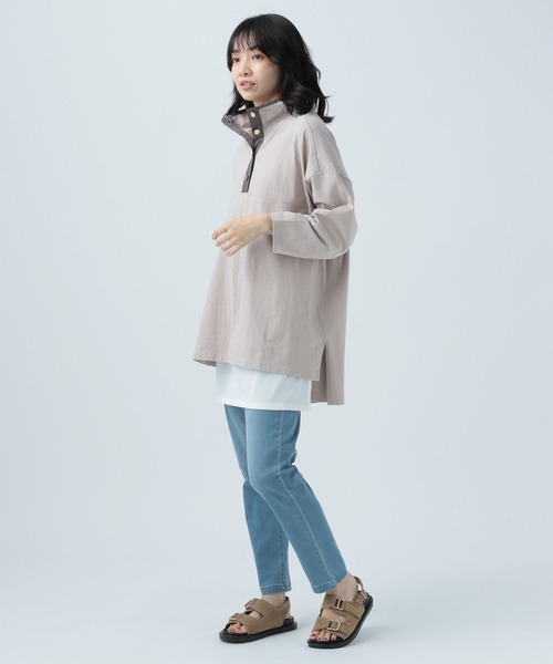 BAYFLOW(ベイフロー)の「スクエアテイルインナータンク(タンクトップ・レディース・オフホワイト・SMALL/MEDIUM)」の4枚目の写真