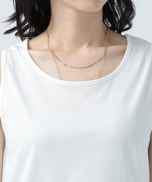 BAYFLOW(ベイフロー)の「スクエアテイルインナータンク(タンクトップ・レディース・オフホワイト・SMALL/MEDIUM)」の9枚目の写真