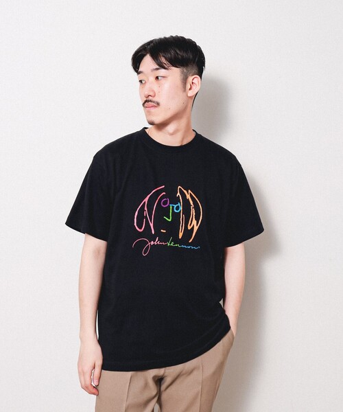 wiffle（ウィッフル）の「WIFFLE / John Lennon T-shirt（Tシャツ/カットソー・メンズ・ホワイト/ブラック・L/XL/M/S）」の7枚目の写真