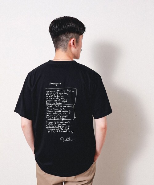 wiffle（ウィッフル）の「WIFFLE / John Lennon T-shirt（Tシャツ/カットソー・メンズ・ホワイト/ブラック・L/XL/M/S）」の8枚目の写真