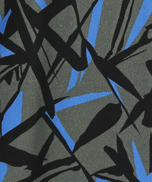 DESIGNWORKS(デザインワークス)の「【セットアップ対応】アフリカンバティック柄 半袖シャツ(シャツ/ブラウス・メンズ・ブラウン/ブラック・50/48)」の3枚目の写真