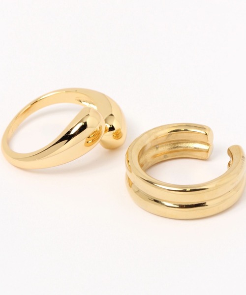 GLOBAL WORK（グローバルワーク）の「UNISEX/ステンレスリング/196421（リング・レディース・ゴールド系その他/シルバー系その他/ゴールド系その他2/シルバー系その他2・FREE）」の7枚目の写真