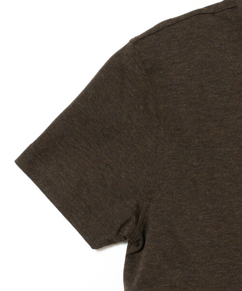 MORGANO（モルガーノ）の「MORGANO × BEAMS F / 別注 カノコ ポロシャツ（ポロシャツ・メンズ・ダークグリーン/ブラック/インディゴブルー/ダークブラウン・52/50/48/46）」の19枚目の写真