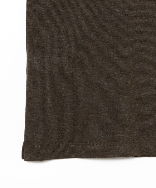 MORGANO（モルガーノ）の「MORGANO × BEAMS F / 別注 カノコ ポロシャツ（ポロシャツ・メンズ・ダークグリーン/ブラック/インディゴブルー/ダークブラウン・52/50/48/46）」の20枚目の写真