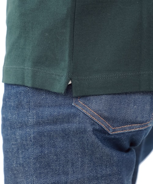 Morgano for beamsF カノコポロシャツ ダークグリーン BEAMS F（ビームスF）【別注】MORGANO / カノコ ショート