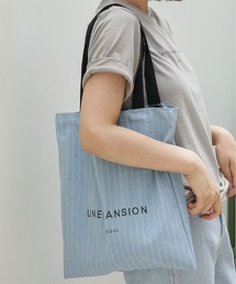 UNE MANSION | 【UNE MADE】UNE MANSION ロゴデニムトートバッグ(トートバッグ)