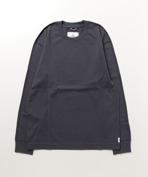 REIGNING CHAMP(レイニングチャンプ)の「REIGNING CHAMP/MIDWEIGHT JERSEY LONG SLEEVE/RC-2222(Tシャツ/カットソー・メンズ・ネイビー・LARGE/MEDIUM)」の1枚目の写真