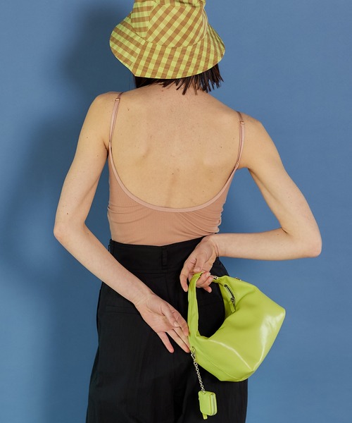 MAISON SPECIAL(メゾンスペシャル)の「Rib Camisole/リブキャミソール【MAISON SPECIAL/メゾンスペシャル】(キャミソール・レディース・ホワイト/ブラック/ベージュ/レッド・FREE)」の10枚目の写真