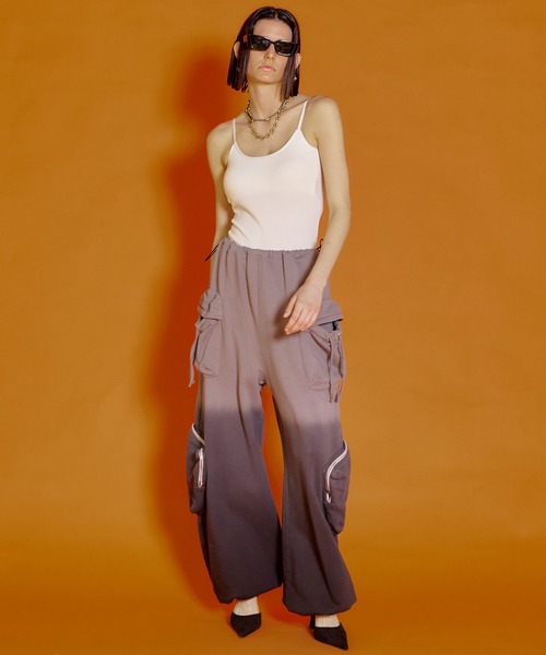 MAISON SPECIAL(メゾンスペシャル)の「Rib Camisole/リブキャミソール【MAISON SPECIAL/メゾンスペシャル】(キャミソール・レディース・ホワイト/ブラック/ベージュ/レッド・FREE)」の6枚目の写真