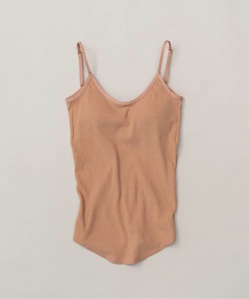 MAISON SPECIAL(メゾンスペシャル)の「Rib Camisole/リブキャミソール【MAISON SPECIAL/メゾンスペシャル】(キャミソール・レディース・ホワイト/ブラック/ベージュ/レッド・FREE)」の14枚目の写真
