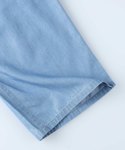 HONEYSUCKLE ROSE（ハニーサックルローズ）の「【HONEYSUCKLE ROSE】サラサラ冷感デニムワイド（デニムパンツ・レディース・ダークインディゴブルー/ライトインディゴブルー・L/M/S）」の5枚目の写真