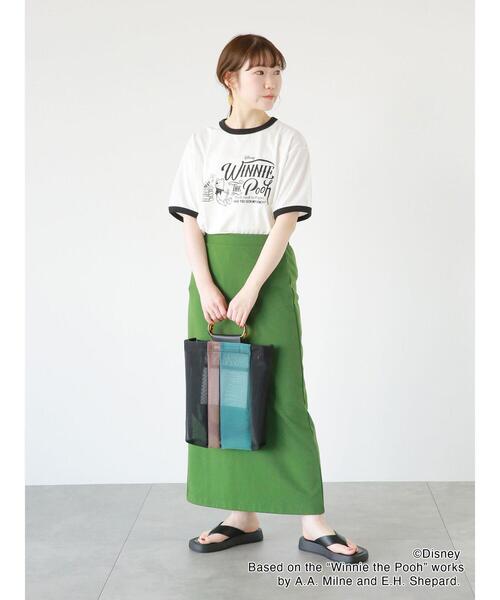 ehka sopo（エヘカソポ）の「配色メッシュトートバッグ（ハンドバッグ・レディース・ブラック/ベージュ/ブラウン・F）」の13枚目の写真