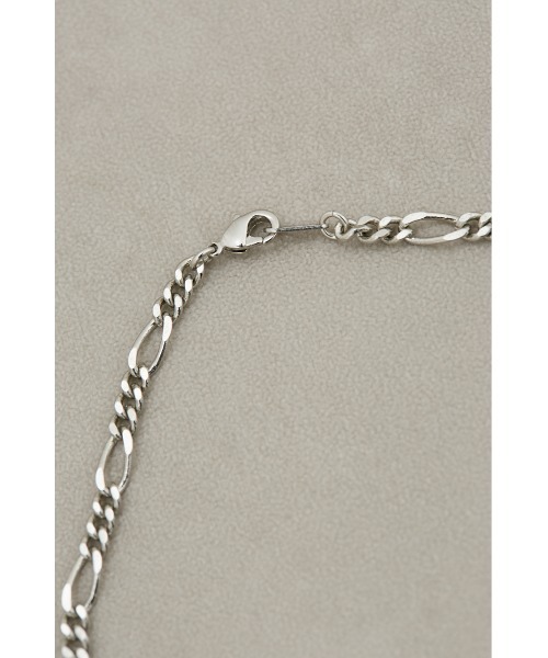 AZUL by moussy（アズールバイマウジー）の「フィガロチェーンネックレス（ネックレス・メンズ・シルバー・FREE）」の6枚目の写真