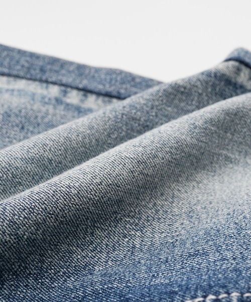 SOMEDIFF（サムディフ）の「【SOMEDIFF】ブラストデニムパンツ メンズ スキニーパンツ デニムパンツ ジーンズ タイト 細身 ジーパン 春服 冬服（デニムパンツ・メンズ・ケミカルウォッシュ/ブラック/ブルー/インディゴブルー・XL/M/L/S）」の18枚目の写真