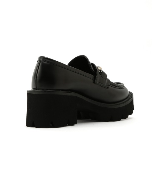 ADAM ET ROPE'(アダムエロペ)の「【晴雨兼用】ボリュームローファー(レインシューズ・レディース・ブラック・23.0cm/23.5cm/24.0cm/24.5cm)」の8枚目の写真