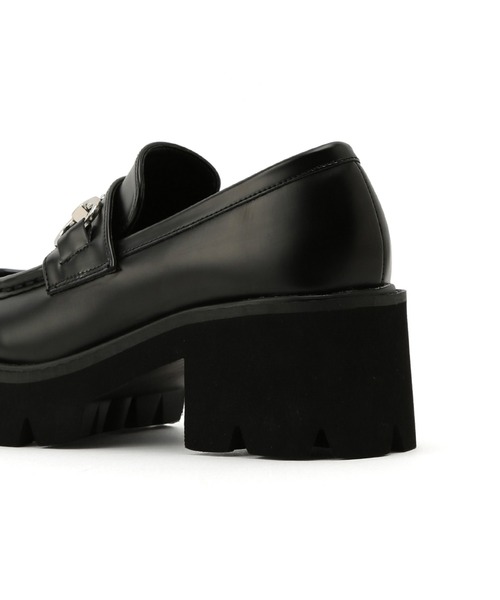 ADAM ET ROPE'(アダムエロペ)の「【晴雨兼用】ボリュームローファー(レインシューズ・レディース・ブラック・23.0cm/23.5cm/24.0cm/24.5cm)」の9枚目の写真