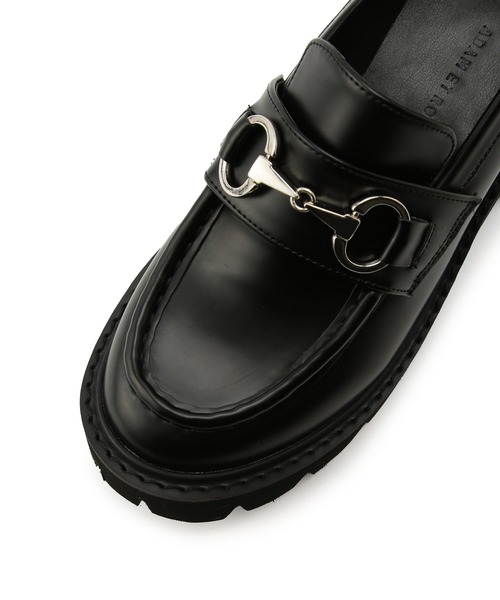 ADAM ET ROPE'(アダムエロペ)の「【晴雨兼用】ボリュームローファー(レインシューズ・レディース・ブラック・23.0cm/23.5cm/24.0cm/24.5cm)」の10枚目の写真