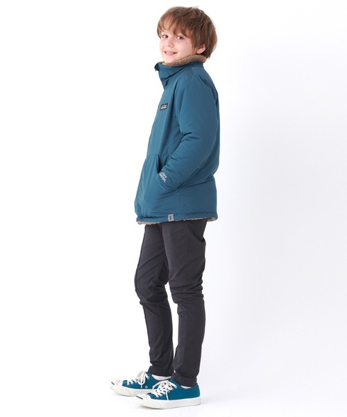 KRIFF MAYER Kid's Collection(クリフメイヤーキッズコレクション)の「《WEB限定》リバーシブル ひっくりスタンドネックジャケット(ブルゾン・キッズ・チャコール/ネイビー/ブラウン/レッド・120/130/140/150/160/170)」の7枚目の写真