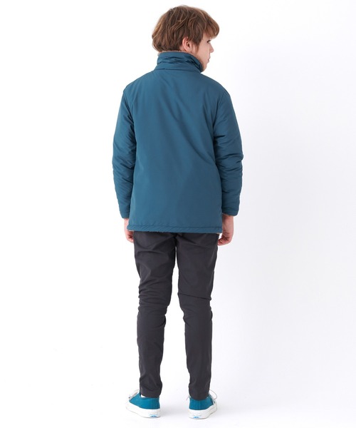 KRIFF MAYER Kid's Collection(クリフメイヤーキッズコレクション)の「《WEB限定》リバーシブル ひっくりスタンドネックジャケット(ブルゾン・キッズ・チャコール/ネイビー/ブラウン/レッド・120/130/140/150/160/170)」の8枚目の写真