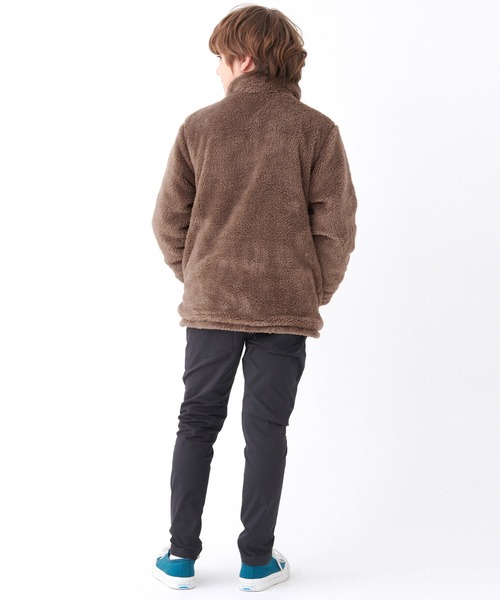 KRIFF MAYER Kid's Collection(クリフメイヤーキッズコレクション)の「《WEB限定》リバーシブル ひっくりスタンドネックジャケット(ブルゾン・キッズ・チャコール/ネイビー/ブラウン/レッド・120/130/140/150/160/170)」の11枚目の写真