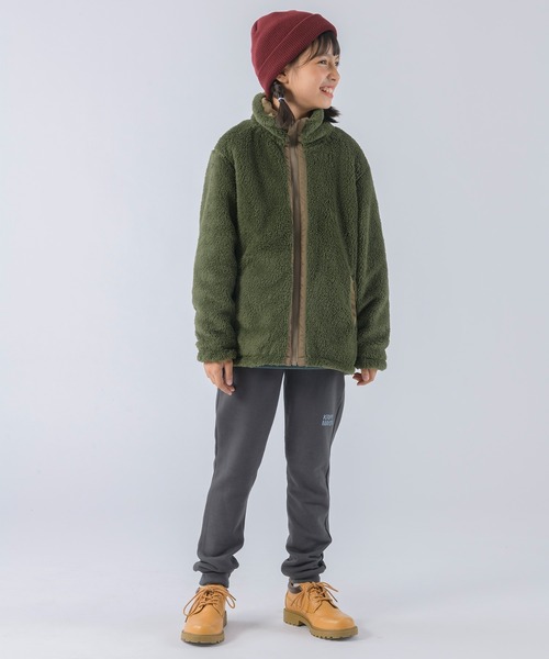 KRIFF MAYER Kid's Collection(クリフメイヤーキッズコレクション)の「《WEB限定》リバーシブル ひっくりスタンドネックジャケット(ブルゾン・キッズ・チャコール/ネイビー/ブラウン/レッド・120/130/140/150/160/170)」の17枚目の写真