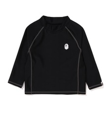 A BATHING APE | APE HEAD ONE POINT RASH GUARD K(ラッシュガード)