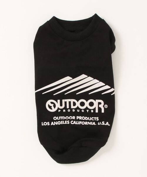 OUTDOOR PRODUCTS（アウトドアプロダクツ）の「【OUTDOOR PRODUCTS/アウトドアプロダクツ】 ＤＯＧブランドロゴプリントＴシャツ（ブラック） ドッグウェア　ペットグッズ（ペットウェア・メンズ・ブラック・2号/約3号/4号/5号）」の2枚目の写真